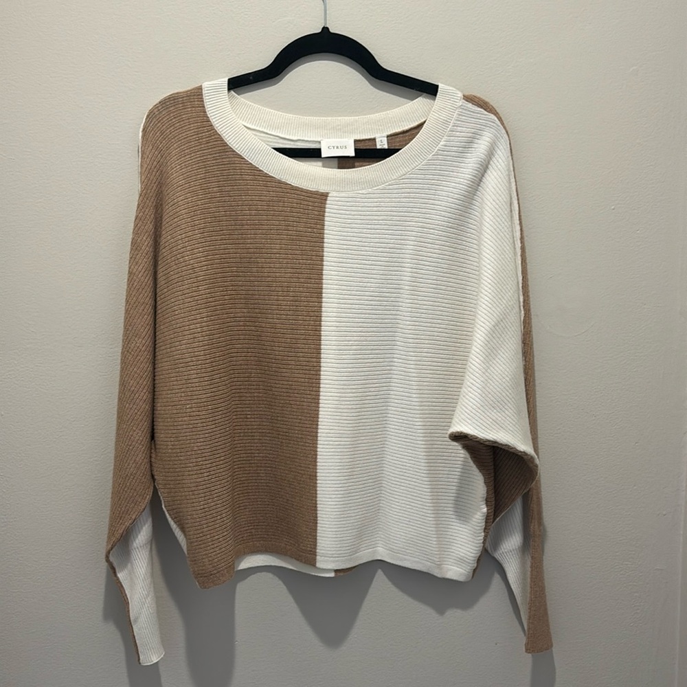 Two-Toned Long Sleeve Shirt